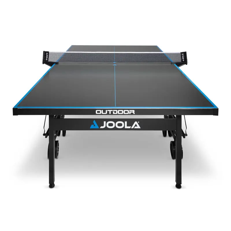 JOOLA J500A All-Weather Outdoor Table Tennis Table  Tournament-Grade, Foldable, Weather-Resistant Surface