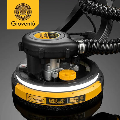 Giovent Electric Drywall Sander with Integrated Vacuum  Ideal for Popcorn Ceiling Removal