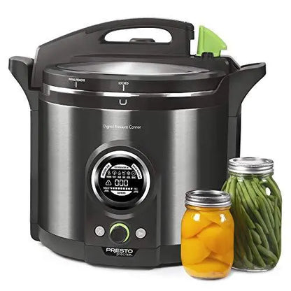 Presto 12-Quart Digital Pressure Canner with Stainless Steel Finish