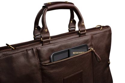 Leather Trifold - Brown