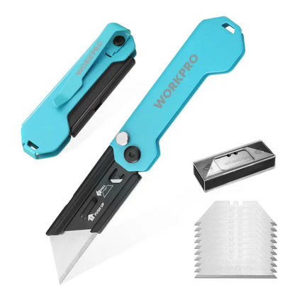 WORKPRO Compact EDC Folding Utility Knife (2-Pack)  Portable & Reliable