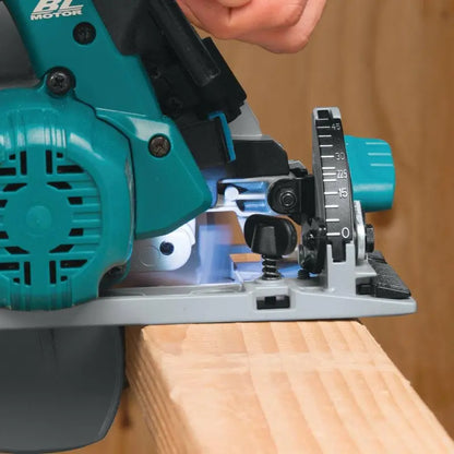 Makita 18V LXT Lithium-Ion Brushless Cordless 6-1/2 in. Circular Saw (Tool only) XSH03Z from Makita