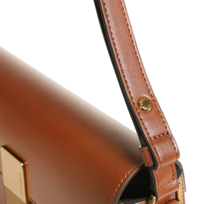 Monceau Baguette - Cuir Box Camel