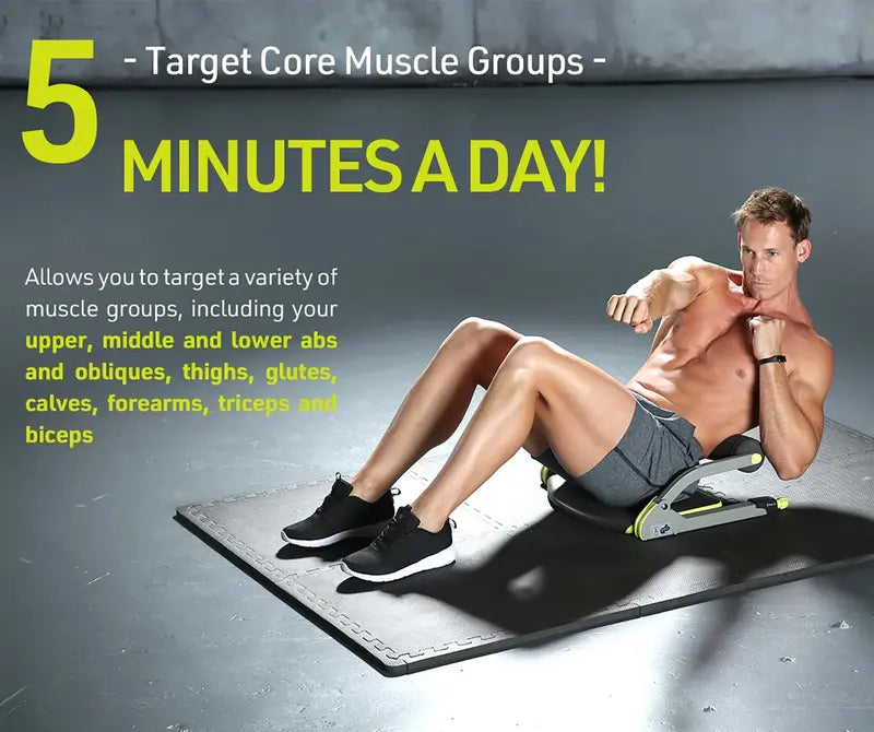Wonder Core Smart Ab Workout Equipment with Adjustable Resistance & Full Body Exercise Capability