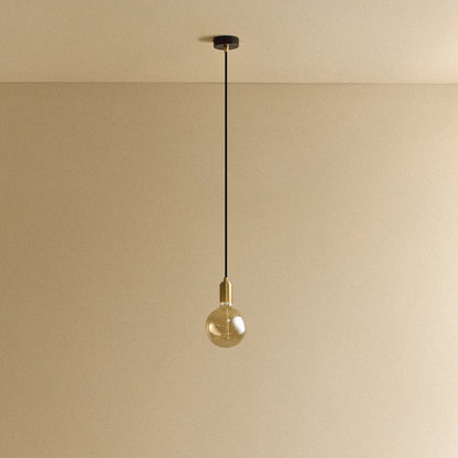 Voronoi I Pendant Light in Brass