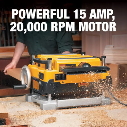DEWALT Thickness Planer 13 2 Speed 3 Knife