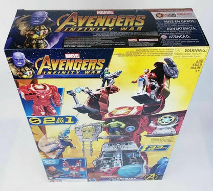 Hasbro Marvel Avengers Hulkbuster Ultimate Action Figure Playset  Includes Tower Base & Roto-Blade Launcher