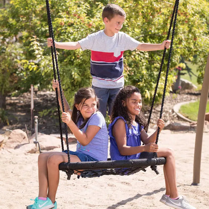 Lifetime Rope Spider Swing for Play Sets in Black, 90850