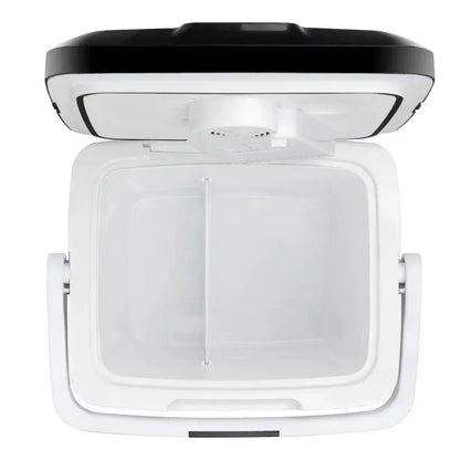 Portable Thermoelectric Cooler/Warmer  Iceless, Low-Noise 12V Electric Mini Fridge for Cars and Travel