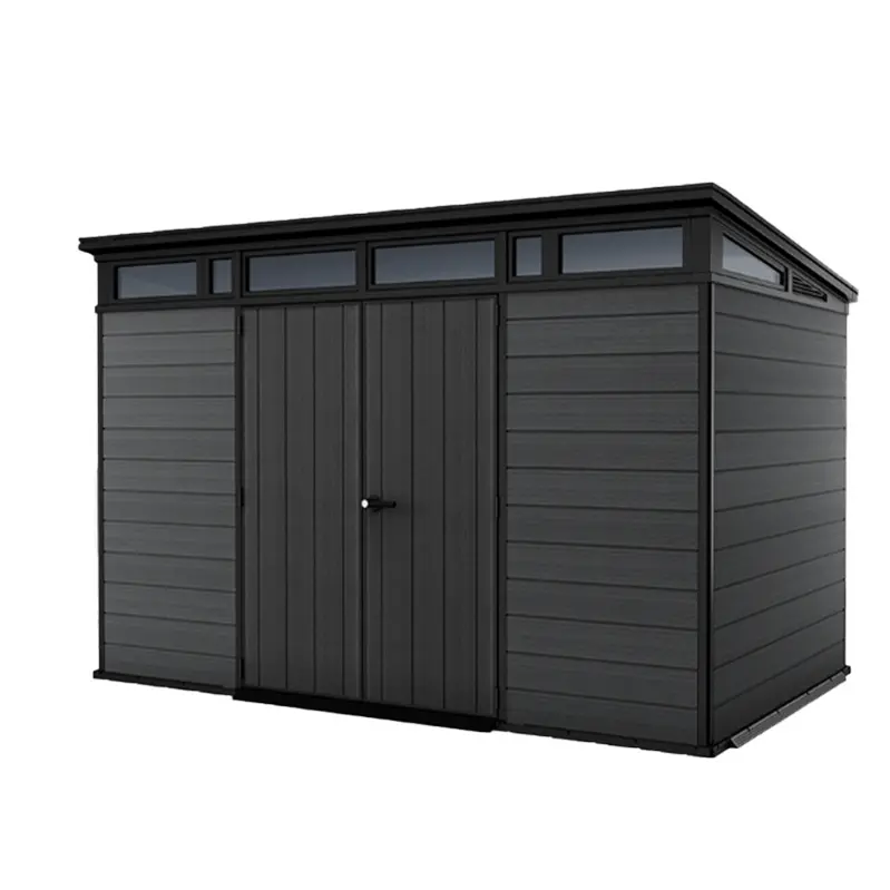 Keter Cortina 11 ft. x 7 ft. Weather-Resistant Resin Storage Shed