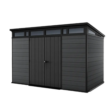 Keter Cortina 11 ft. x 7 ft. Weather-Resistant Resin Storage Shed