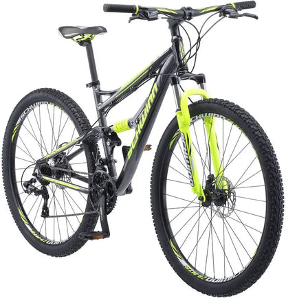 Schwinn Traxion Full-Suspension Mountain Bike  29-Inch Wheels, Versatile Off-Road Performance