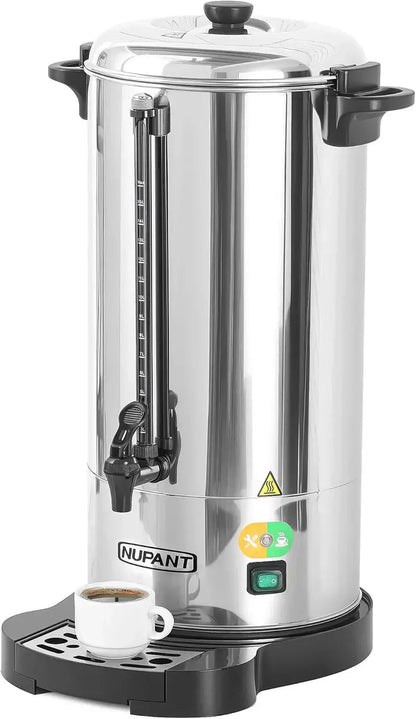 Commercial-Grade 15L Stainless Steel Coffee Brewer (Grade 304)