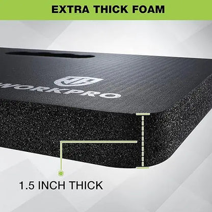 WORKPRO Extra-Thick Dual Kneeling Pad Set for Gardening, Baby Care, and Fitness Use