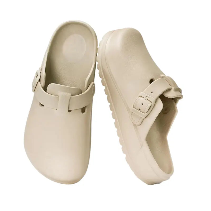 EVA Slip-On Clogs for Men and Women: Textured Sole & Adjustable Buckle