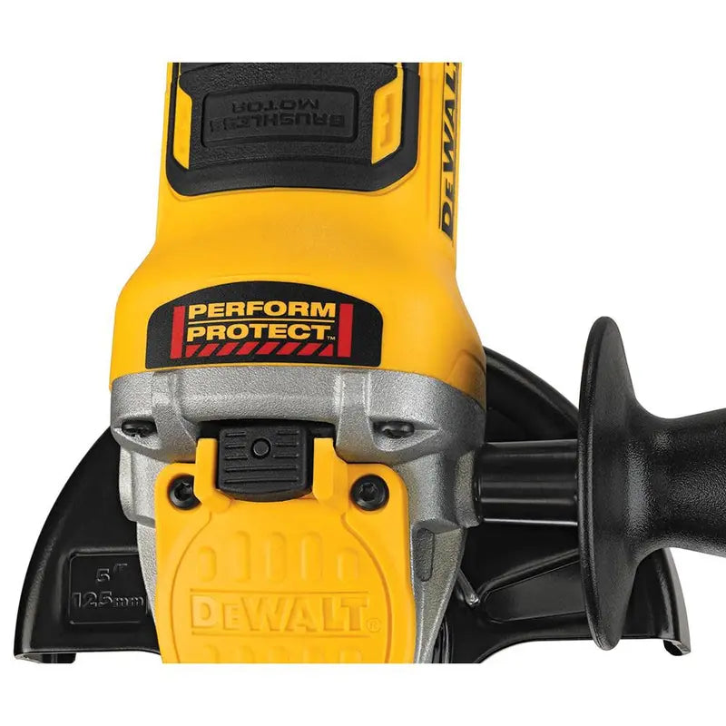 DEWALT 20V MAX* POWER DETECT XR Brushless 4-1/2-5In Small Angle Grinder Kit DCG415W1 from DEWALT