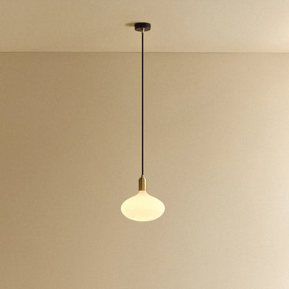 Oval II Pendant Light in Brass