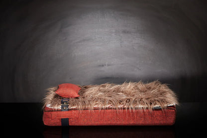 Lit pour chat « Inuit » rouge feu