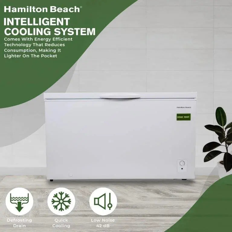 Hamilton Beach HZ7941-3BCOM 14-Cubic-Foot Chest Freezer  Energy-Efficient White Upright Freezer