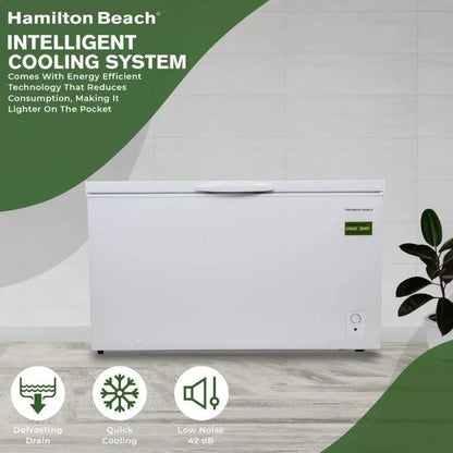Hamilton Beach HZ7941-3BCOM 14-Cubic-Foot Chest Freezer  Energy-Efficient White Upright Freezer