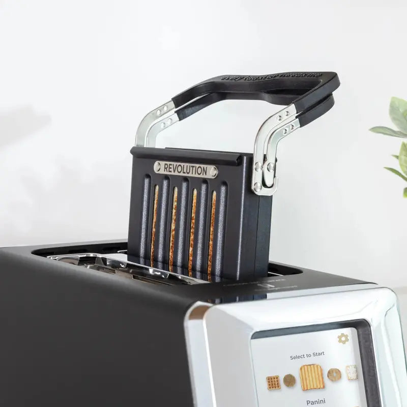 Revolution Cooking InstaGLO R810 Toaster  Matte Black Finish, Rapid Radiant Heating