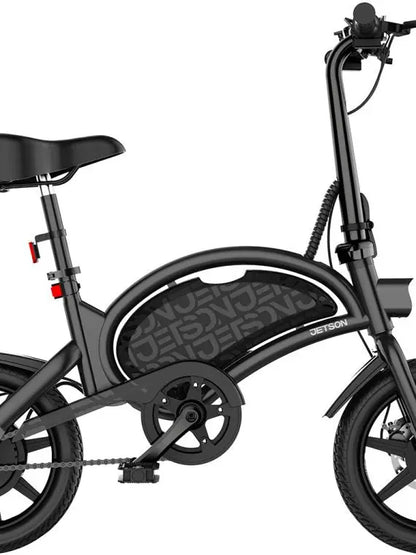 Jetson Bolt Pro 2025 Electric Bike  30-Mile Range, 15.5 mph Top Speed, Matte Black Finish