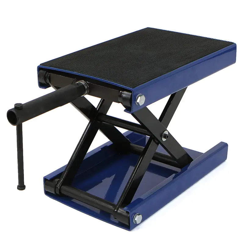 Motorcycle Center Stand Scissor Lift  1100 lb Capacity, Heavy-Duty Dolly Table