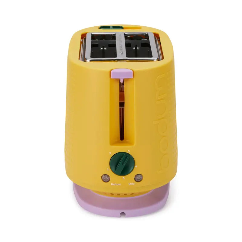 Bodum Bistro 2-Slice Toaster  Sunny Yellow