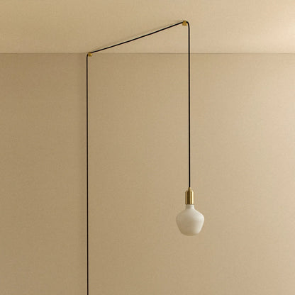 Enno Plug-In Pendant in Brass