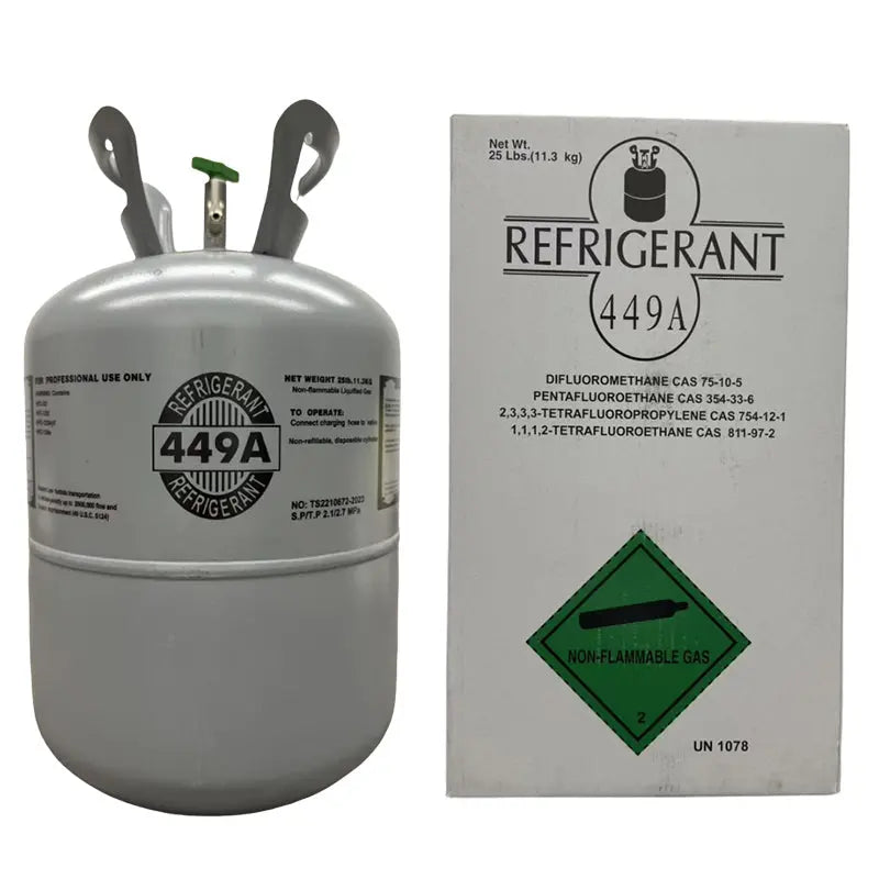 25 lb R449A Refrigerant  Low-GWP Alternative for Medium-Temperature Refrigeration Systems