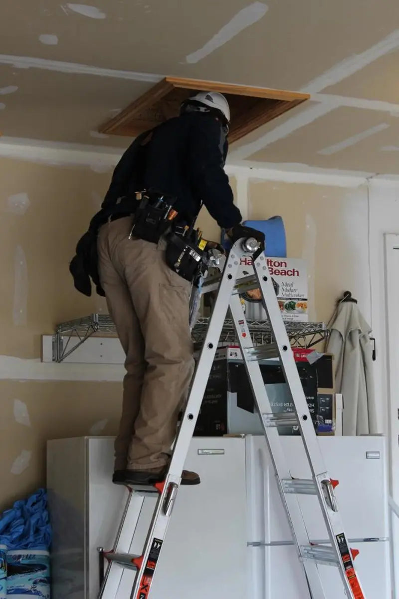 22-ft Aluminum 300-lb Telescoping Type IA Multi-Position Ladder