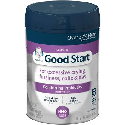 Gerber SoothePro Good Start Infant Formula with Iron, 30.6 oz