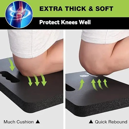 WORKPRO Extra-Thick Dual Kneeling Pad Set for Gardening, Baby Care, and Fitness Use