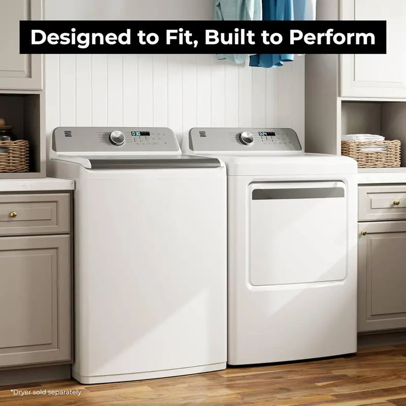 Kenmore 4.5 cu. ft. Top-Load Washer  Triple Action Impeller for Deep Cleaning