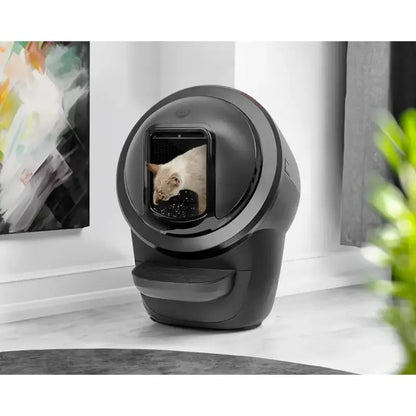 Litter-Robot 4 Black Shield: Self-Cleaning Cat Litter Box