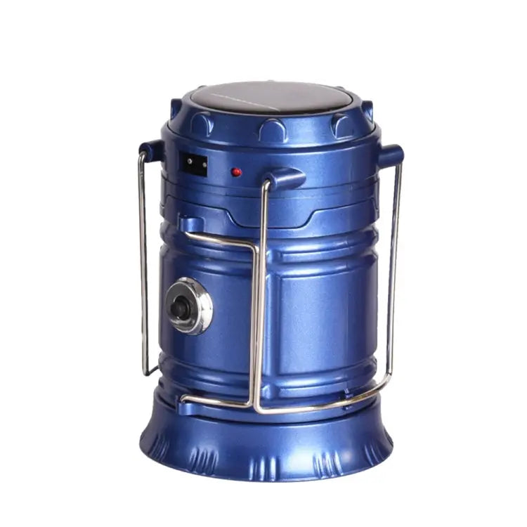 Expandable Solar LED Tent Light  Rechargeable Camping Lantern with USB Power Output