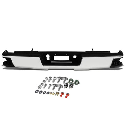 Chevy Silverado & GMC Sierra 1500 Rear Step Bumper  No Parking Sensor Holes (20142018)