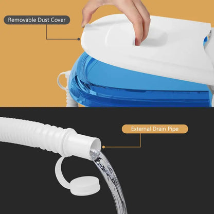 Giantex Heated Foot Spa Massager with Rotating Jets, Temperature Control, and Adjustable Shower Feature