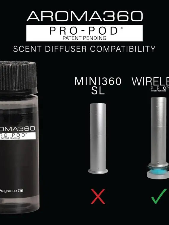 Wireless Pro Essential Oil Diffuser, 600 sq ft, Cordless Portable with Remote, Aromatherapy Scent, Midnight Black