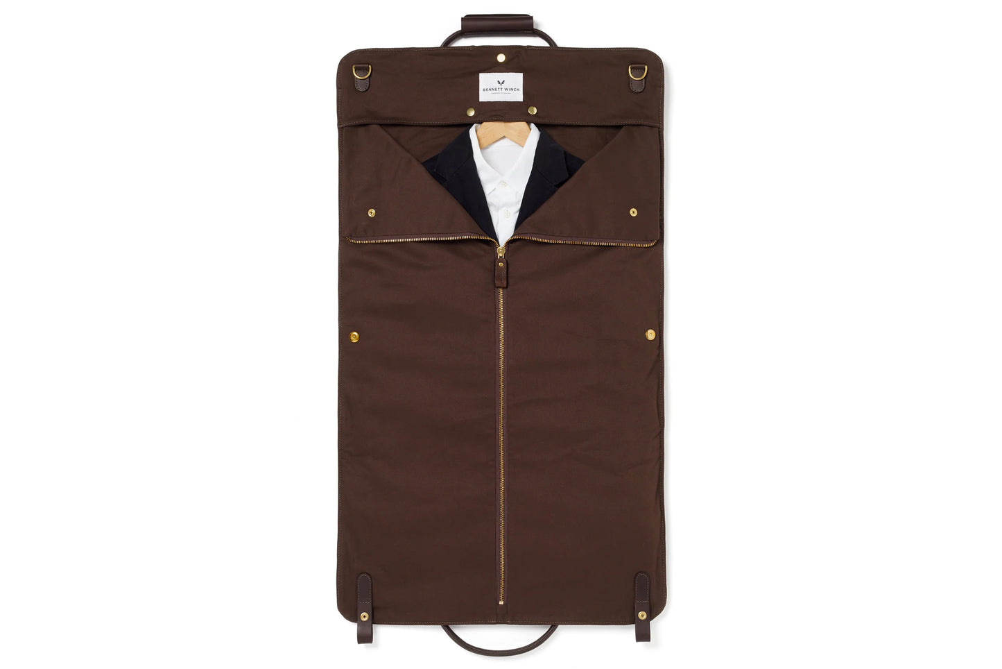 Leather S.C Holdall - Brown
