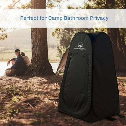 Portable Pop Up Pod- Instant Privacy, Shower and Changing Tent with Carry Bag by Wakeman Outdoors