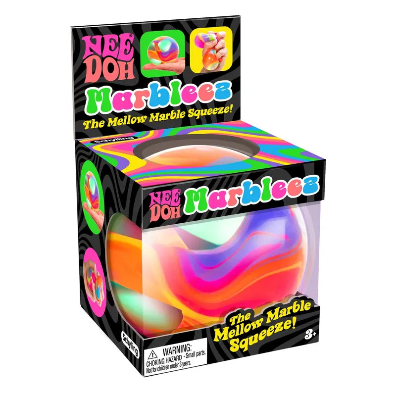 Marbleez NeeDoh  Swirled Marble-Effect Sensory Cube