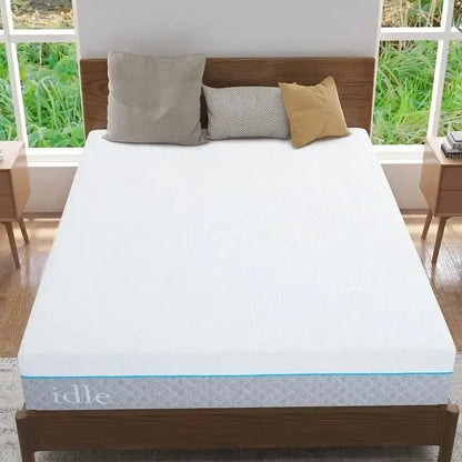 12-Inch Gel Memory Foam Mattress  Cooling Medium-Firm Bed-in-a-Box, CertiPUR-US Certified