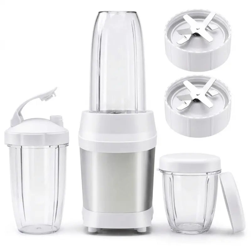 High-Power 1200W Smoothie & Food Prep Blender  Ice-Crushing, 3-Cup Portable Design