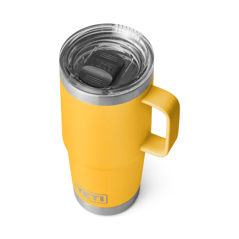 Yeti Rambler 20oz Travel Mug with Stronghold Lid Alpine Yellow