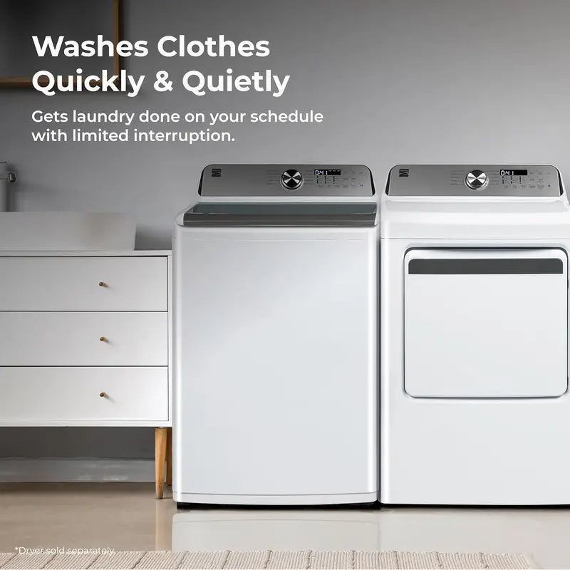 Kenmore 4.5 cu. ft. Top-Load Washer  Triple Action Impeller for Deep Cleaning