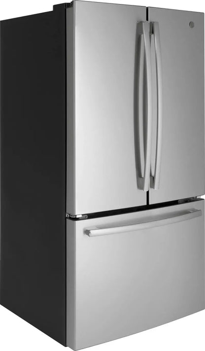 27-Cubic-Foot Fingerprint-Resistant Stainless Steel French Door Refrigerator