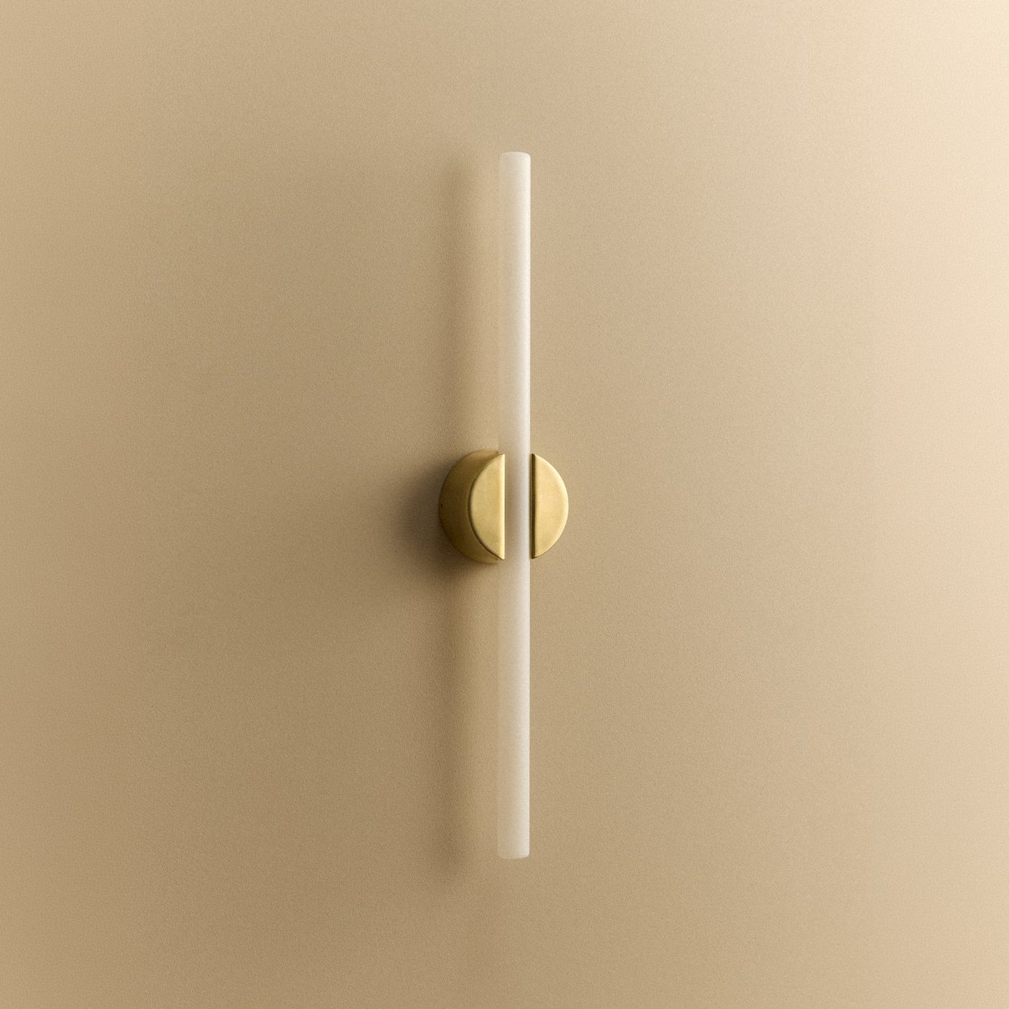 Kilter Wall Light in Solid Brass