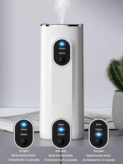 Portable Humidifier by [Brand]  Quiet, Large Room Essential Oil Diffuser for Bedroom & Hotel