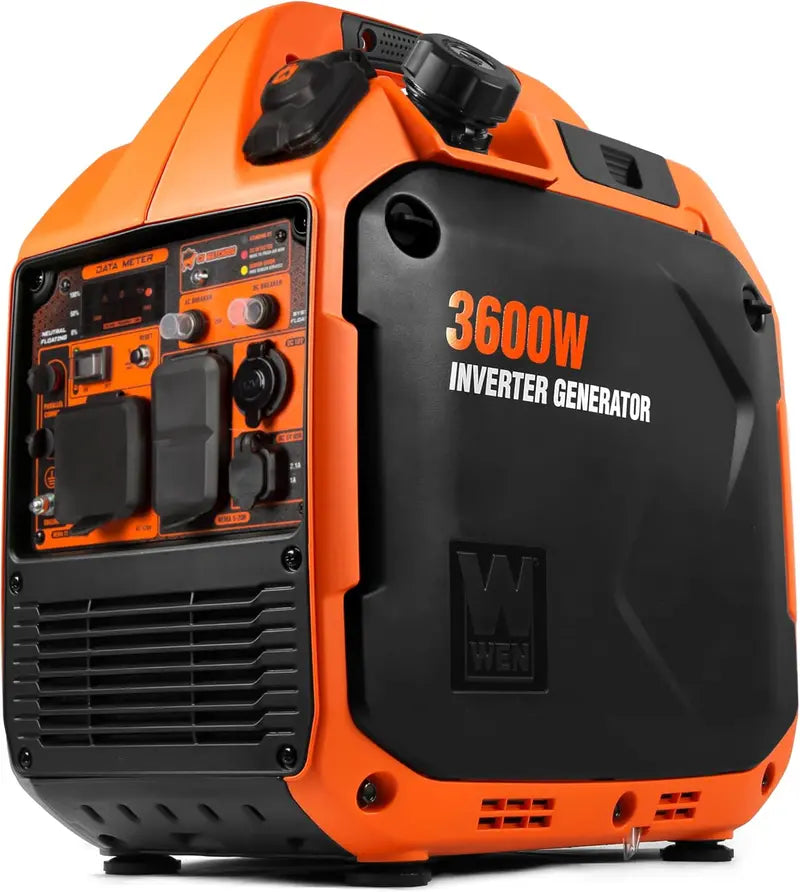 WEN 3600-Watt Dual-Fuel Inverter Generator  Lightweight, RV-Ready Portable Power Source